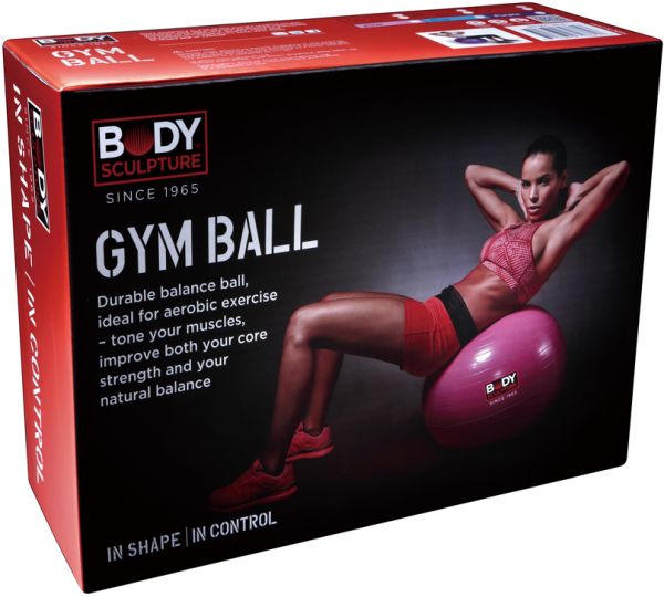 بودي سكلبتشر كرة سويسرية ضد الانفجار لتمارين الاتزان واللياقة البدنية 55سم - Image 2