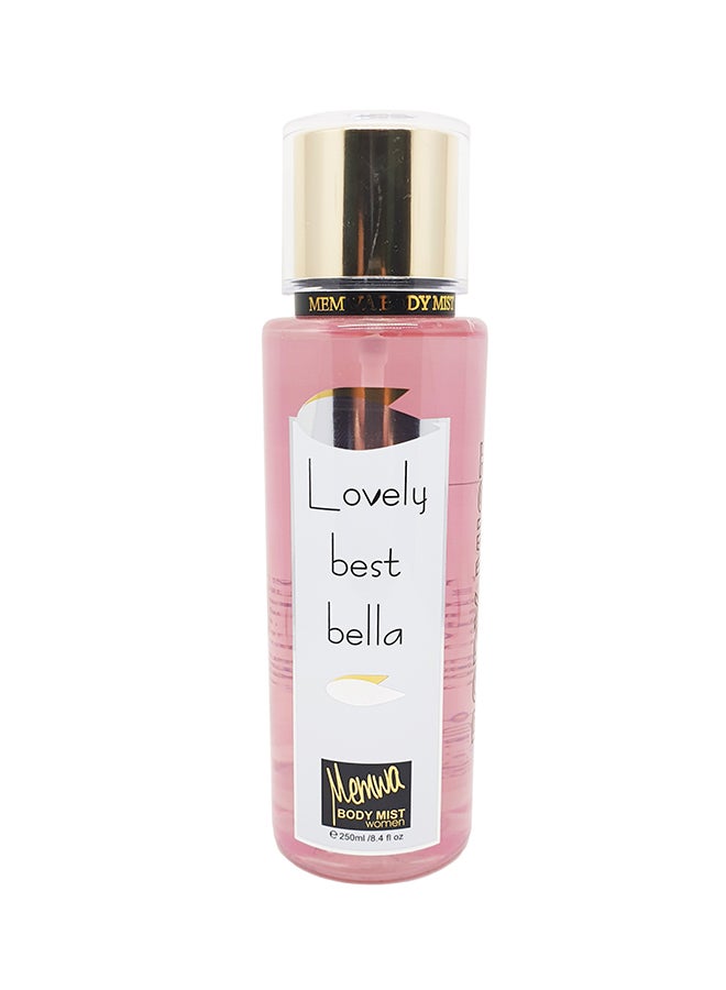 MINI SPECTRA Lovely Best Bella Memwa Body Mist 250ml 