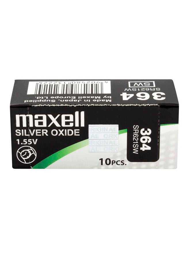 Maxell Pack Of 10 Mercury Free Battery - Image 2