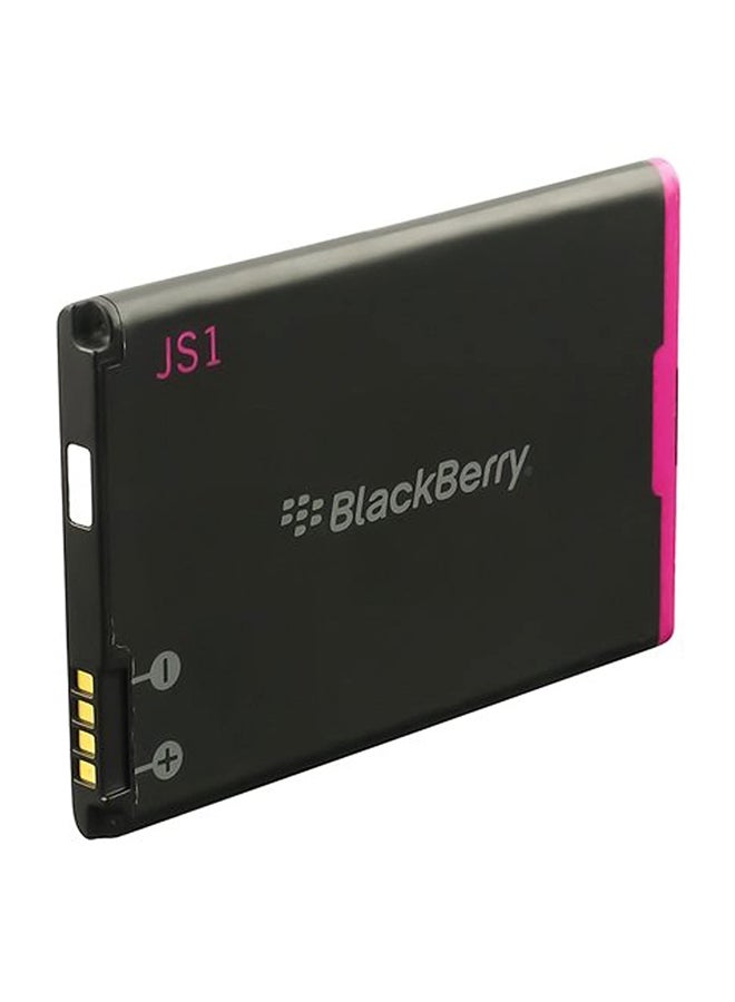 BlackBerry - 1250.0 mAh 1250 mAh Replacement Battery For BlackBerry Curve 9320 J-S1 Black/Pink - Image 1