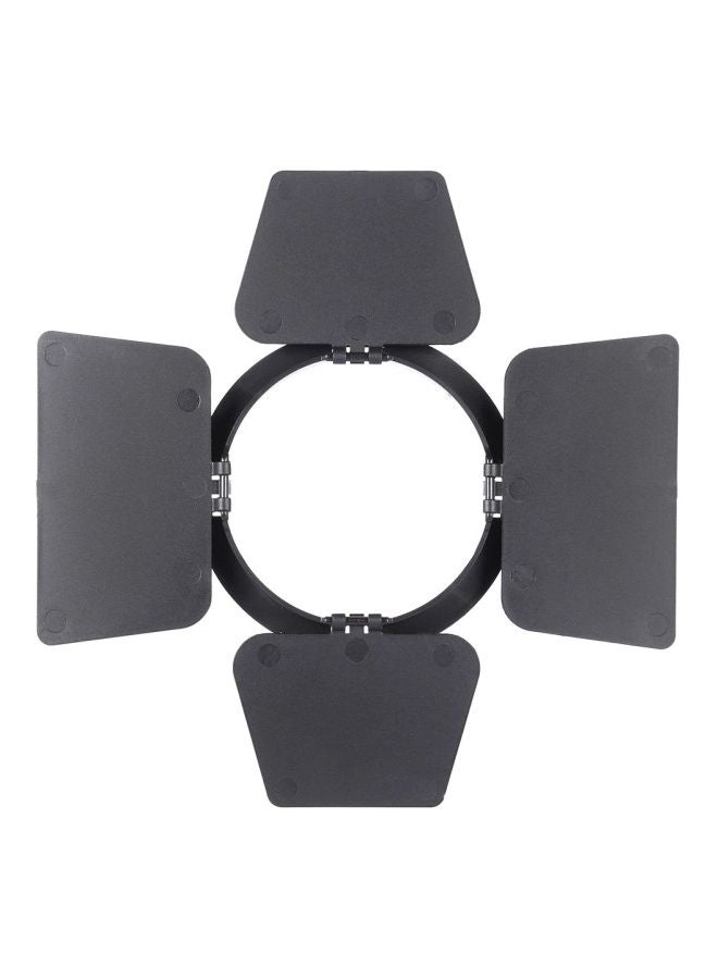 ANDOER Four-Leaf Flash Light Photography Barn Door Accessory Black - Image 1