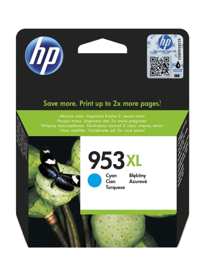 HP 953XL Ink Cartridge Cyan  - Image 2