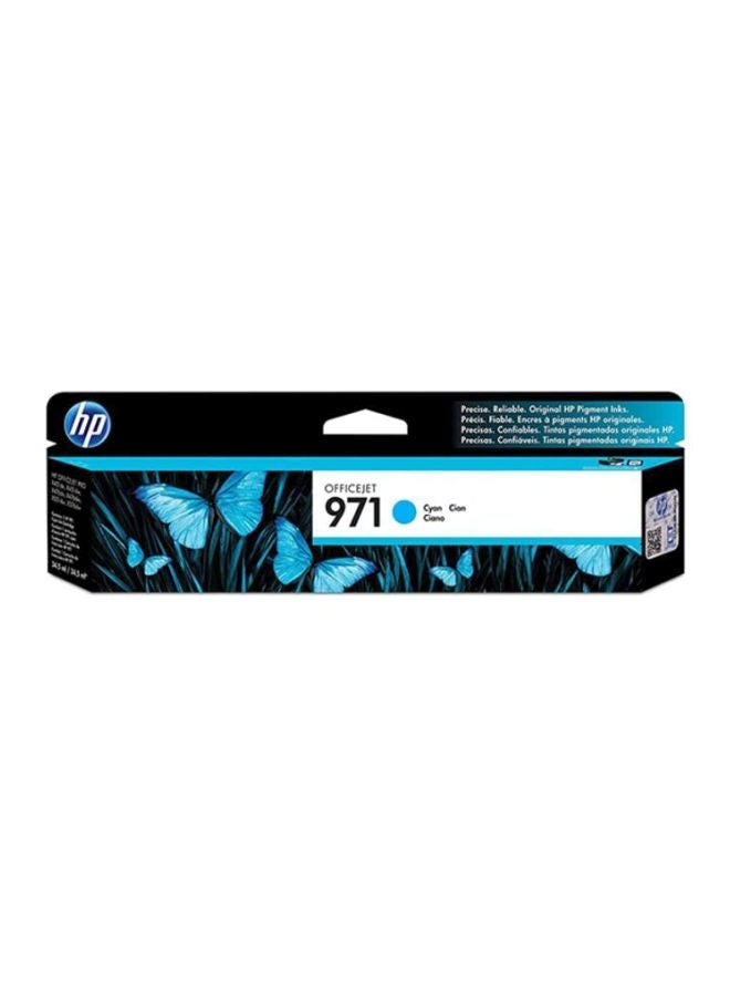 HP OfficeJet Ink Cartridge 971 Cyan - Image 2