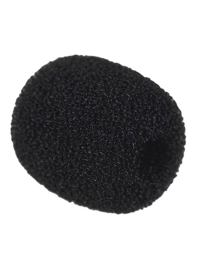 ANDOER - 10-Piece Headset Microphone Windscreen Mic Foam Cover Black - Image 1
