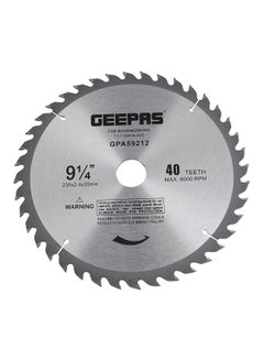 Professional Circular Saw Blade - 235mm x 30mm Bore, | Thin Kerf, 48 ATB Sharp Teeth | Ideal for Carpenter, Professional, DIYers & More Silver 9.25inch