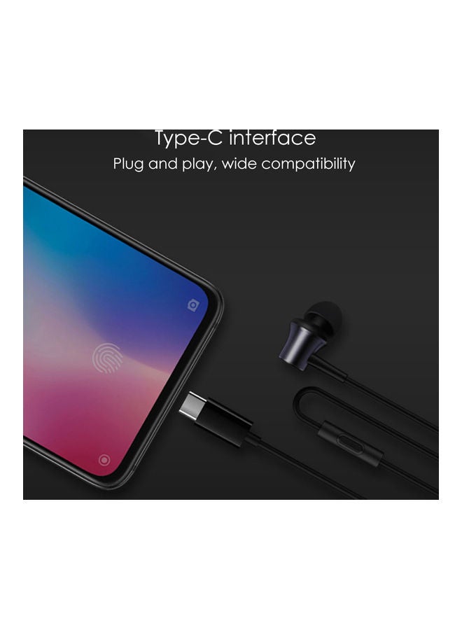 Xiaomi - Type-C Wired Piston In-Ear Earphones Black - Image 1