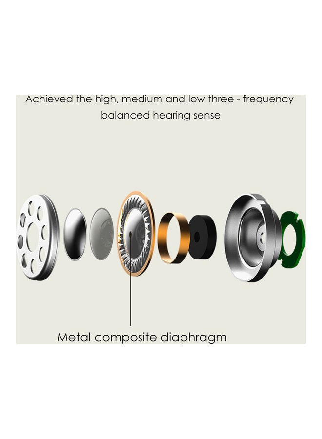 Xiaomi - Type-C Wired Piston In-Ear Earphones Black - Image 1