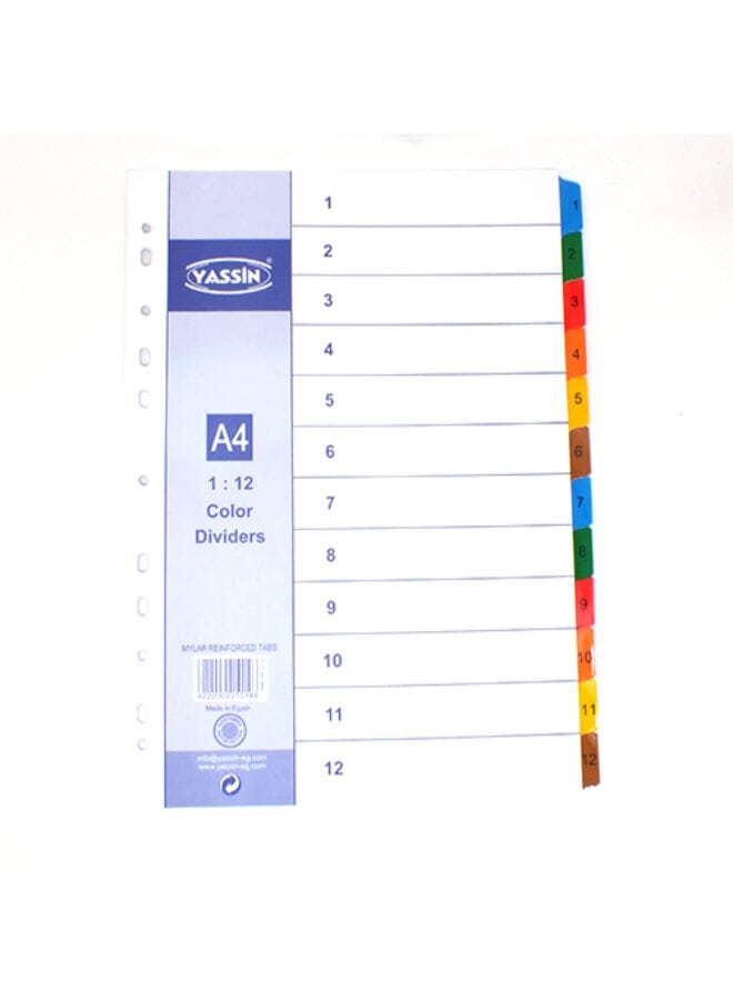 Yassin - Separators 1:12 Classic Multicolor - Image 1