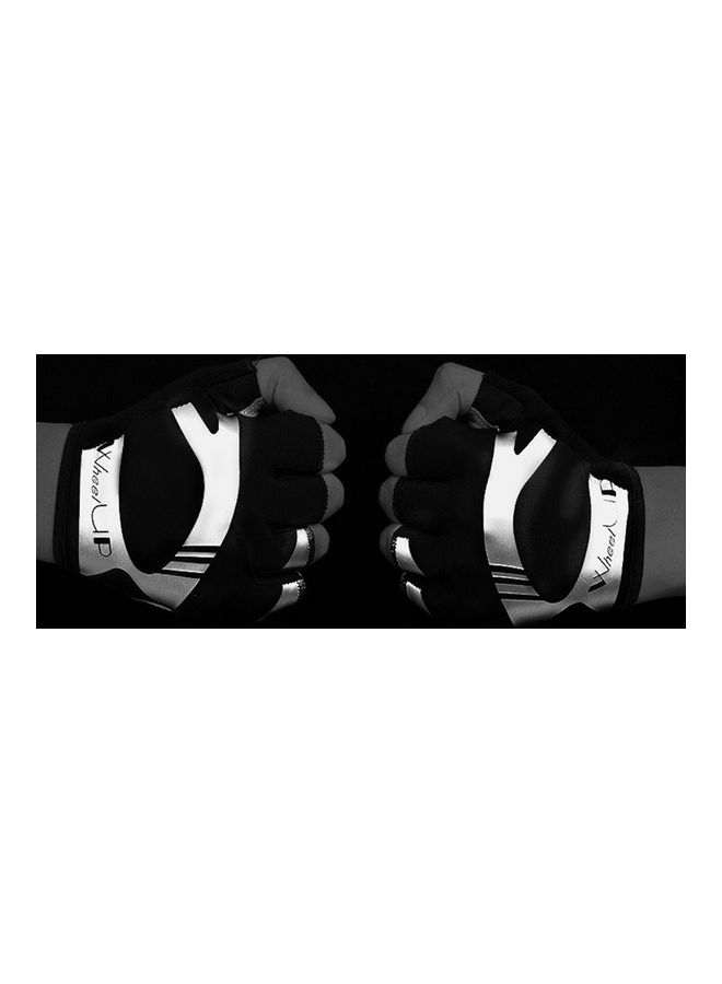 Generic Half Finger Riding Bicycle Gloves Sports Men Racing Mitten Motorcycle Gloves 14*13*2cm - Image 2