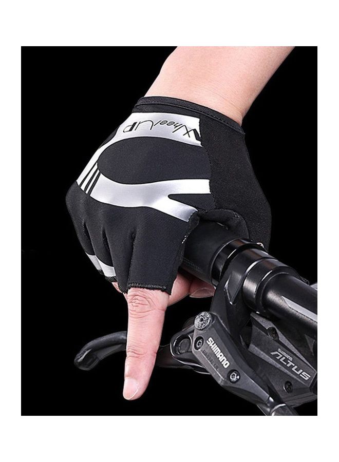 Generic Half Finger Riding Bicycle Gloves Sports Men Racing Mitten Motorcycle Gloves 14*13*2cm - Image 4