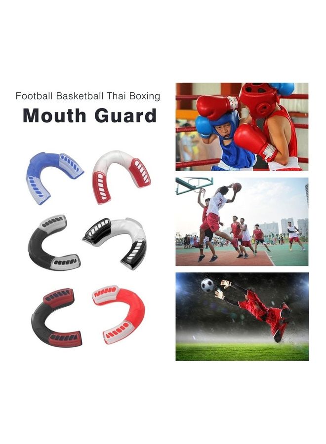 EVA Mouthgard Sport Football Basketball Thai Boxing Mouth Guard Teeth Guard 6.5*5*1.9cm - Image 2