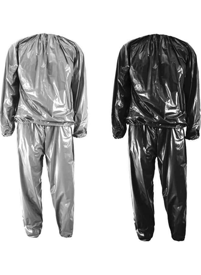 Generic Heavy Duty Sweat Sauna Suit Anti-Rip Training Fitness Weight Loss Slim Clothes 19*12*5cm 19*12*5cm  - Image 3