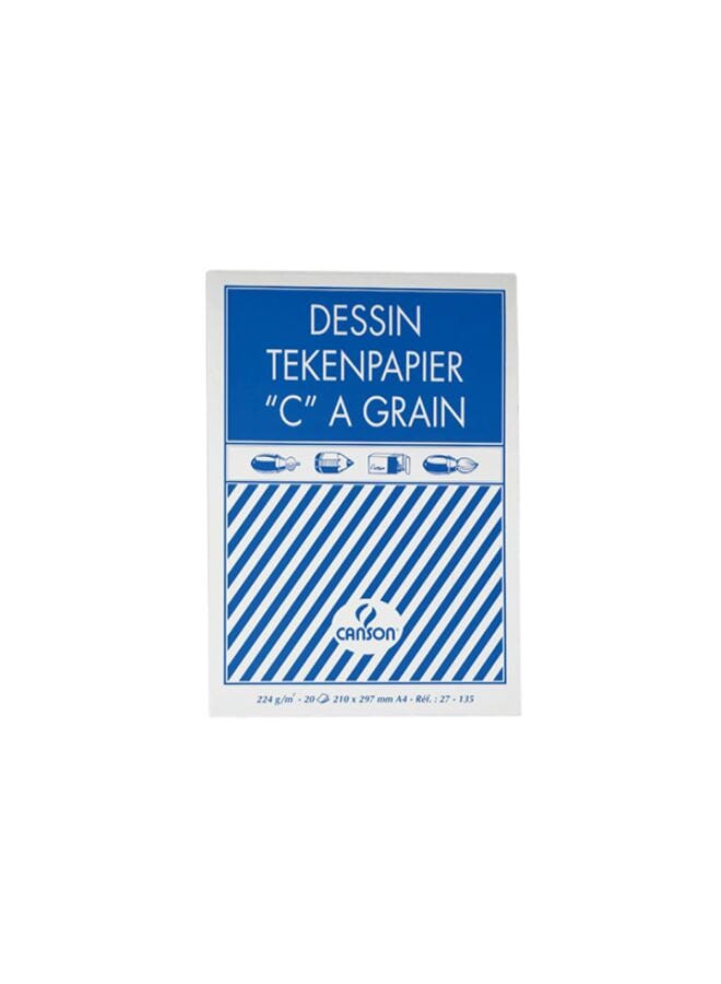 كانسون دفتر رسم مقاس A4 متعدد الألوان