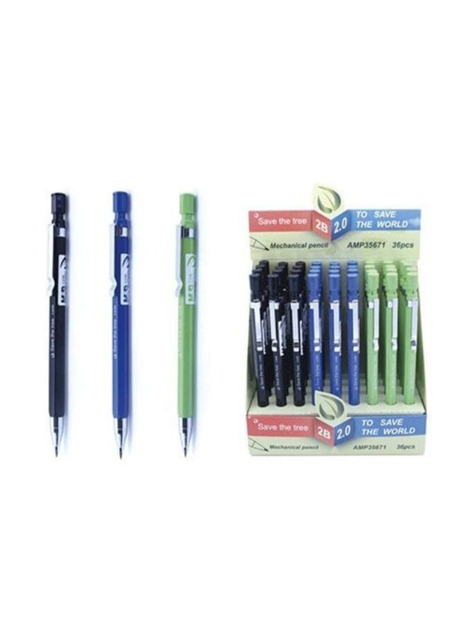 MG - 2B Grip Pencil Green - Image 1
