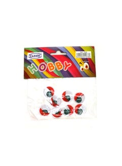 Yassin Hobby Crafts Eyes Multicolor 