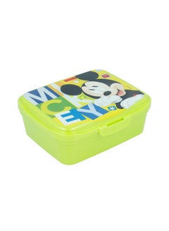 Disney Easy Mickey Watercolors Sandwich Box Assorted 14.5x12x4.5cm  - Image 1