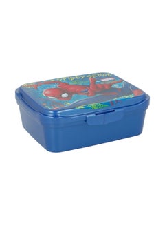 Disney Easy Spiderman Graffiti Sandwich Box Multicolour 14.5x12x4.5cm  - Image 1