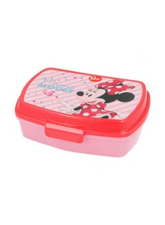 Disney Funny Minnie Electric Doll Sandwich Box Multicolour 17x14x5.6cm 