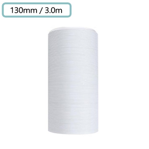 130mm Mobile Air Conditioner Exhaust Duct White 66.00 x 14.00 x 14.00cm
