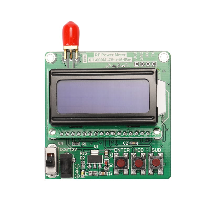 Digital RF Power Meter Multicolor 8.00 x 2.00 x 8.00cm