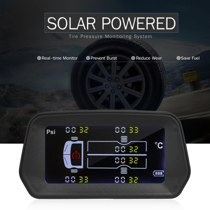 Tire Pressure Monitor For Tire Pressure Within 8kg Black 22.50 x 6.00 x 13.50cm - Image 3