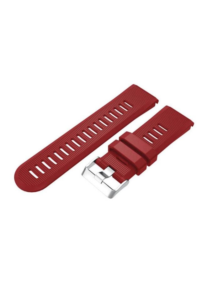 Voberry Replacement Watch Band For Garmin Fenix 5X Plus Red - Image 2