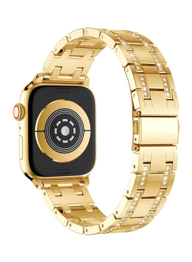 Voberry Replacement Band Strap For Apple Watch Series4 40mm Gold - Image 1