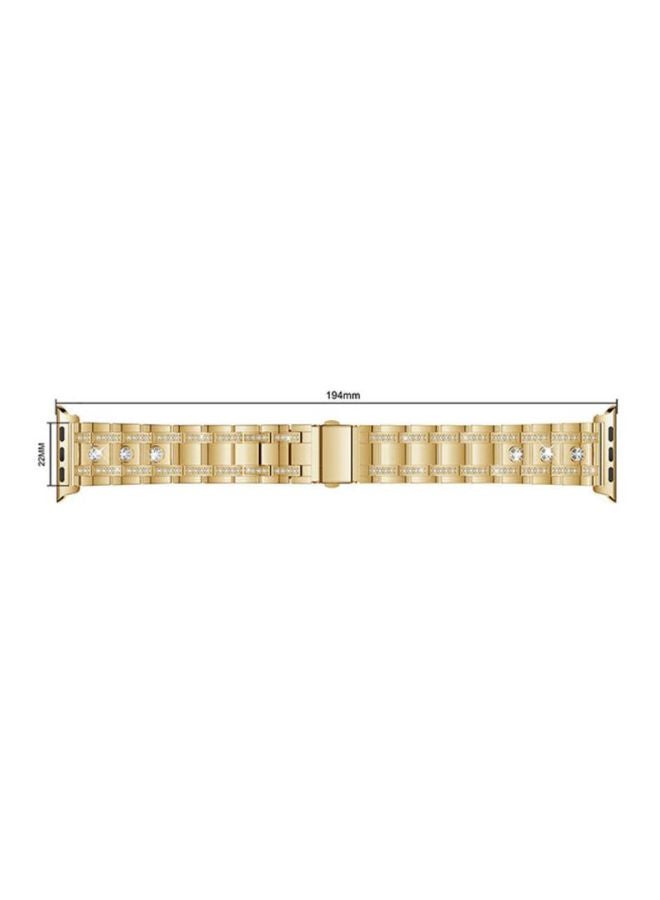 Voberry Replacement Band Strap For Apple Watch Series4 40mm Gold - Image 3