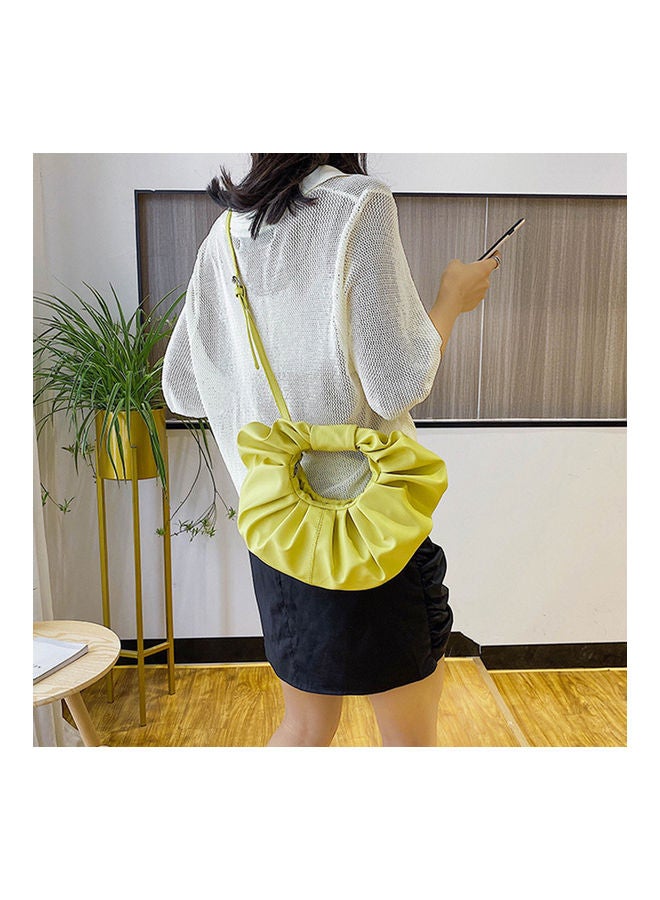 حقيبة كروس بكسرات. ليمون أصفر - Image 5