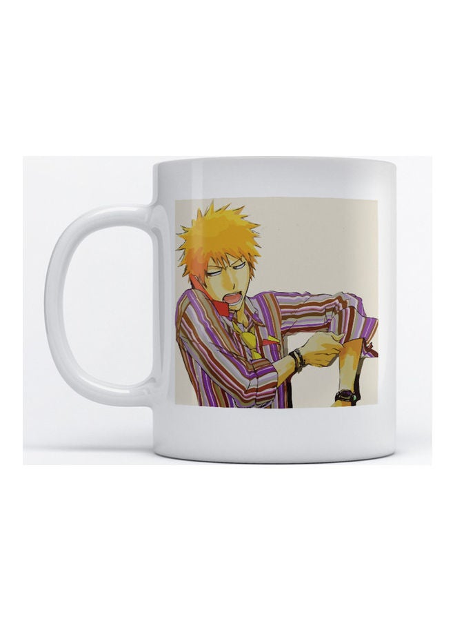 Mug Anime For Coffee And Tea White