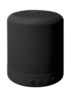 Portable Mini Wireless Bluetooth Hands-free USB TF AUX FM Speaker Music Player Black