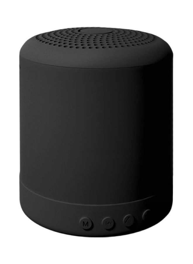 Generic - Portable Mini Wireless Bluetooth Hands-free USB TF AUX FM Speaker Music Player Black - Image 1