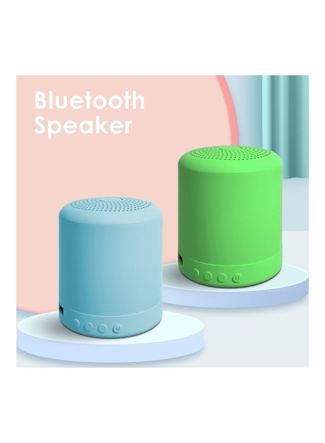 Generic - Portable Mini Wireless Bluetooth Hands-free USB TF AUX FM Speaker Music Player Black - Image 1