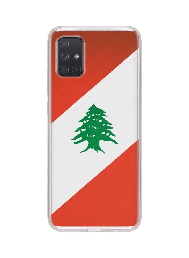 Stylizedd Protective Case Cover For Samsung Galaxy A51 Flag Of Lebanon  - Image 1