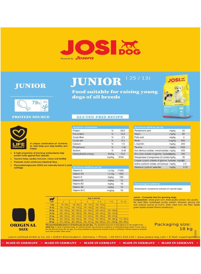 JOSERA - Josi Dog Junior 18kg - Image 1