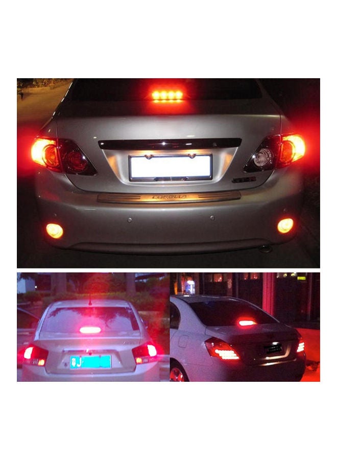 Generic - Pack of 2 Super Bright BAY15D 1157 50SMD 1206 LED Car Brake Light, DC 12V 50 LEDs Auto Rear Tail Lights, Red Turn Signal Lamps Bulb - Image 1