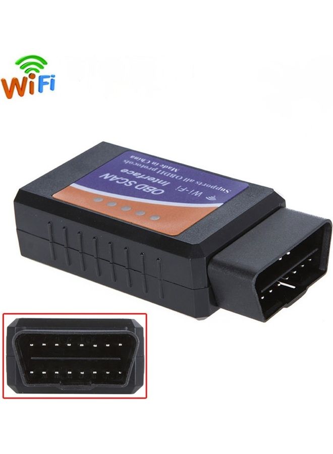 Generic - ELM 327 Wifi V1.5 OBD2 OBDII Car Diagnostic Scanner PIC18F25K80 Chip OBD 2 Auto Code Reader Android/IOS Diagnostic-Tool Models:A-WB18A-H Type:neutral - Image 1