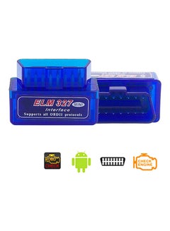 Super Mini ELM327 Bluetooth V2.1 OBD2 Wireless Car Diagnostic Scanner Universal OBD II Auto Scan Tool Work On Android Models:ELM327 V2.1