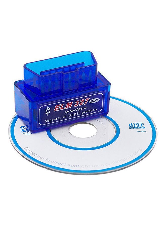 Generic - Super Mini ELM327 Bluetooth V2.1 OBD2 Wireless Car Diagnostic Scanner Universal OBD II Auto Scan Tool Work On Android Models:ELM327 V2.1 - Image 1