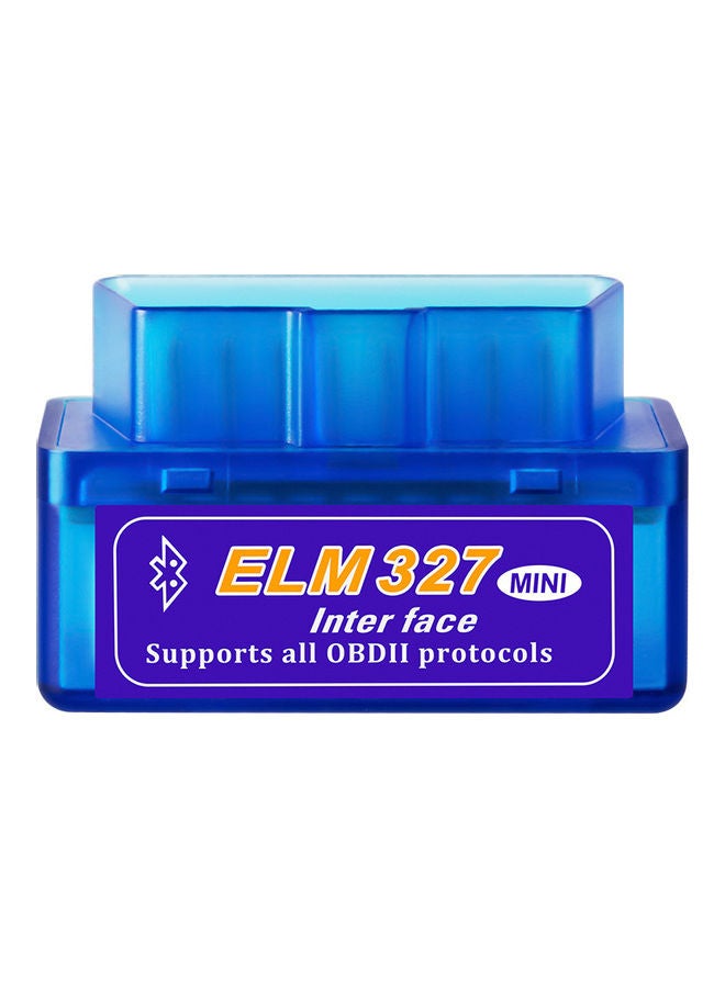 Generic - Super Mini ELM327 Bluetooth V2.1 OBD2 Wireless Car Diagnostic Scanner Universal OBD II Auto Scan Tool Work On Android Models:ELM327 V2.1 - Image 1