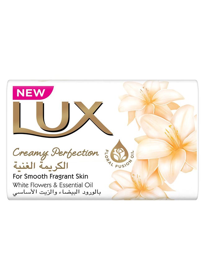 Lux Bar Soap For Flaw-Less Skin, Lily, With Vitamin C, E, And Glycerine 120grams  - Image 2
