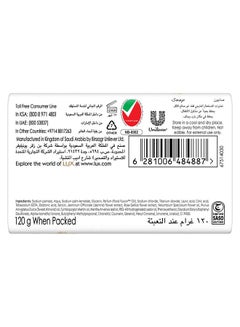 Lux Bar Soap For Flaw-Less Skin, Lily, With Vitamin C, E, And Glycerine 120grams  - Image 3