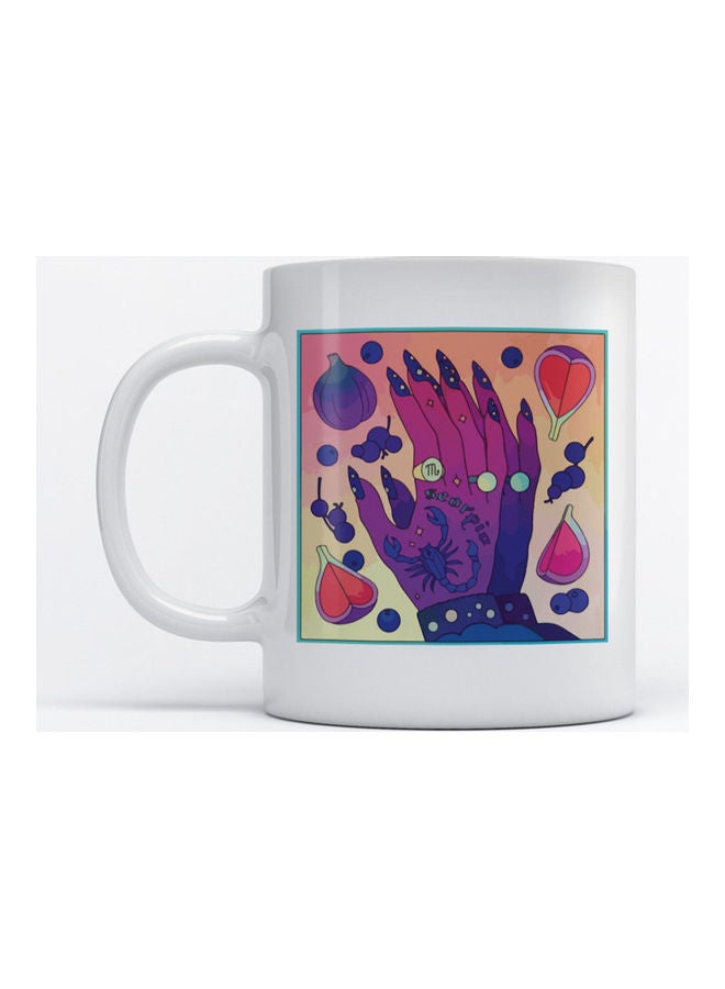 Mug Scorpio for Coffee and Tea White 350ml