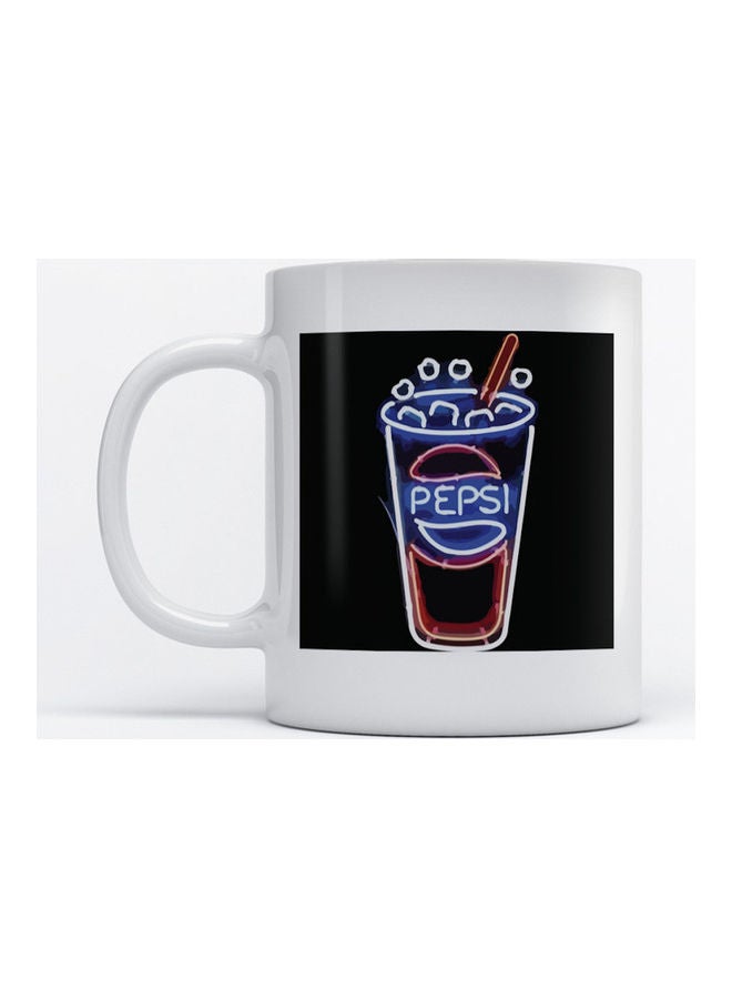 Atiq - Mug Pepsi by Neon Art for Coffee and Tea White - Image 1