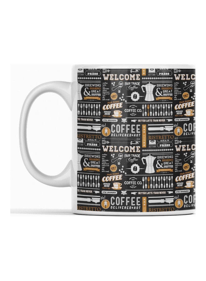 Coffee Mug for Tea and Coffee White