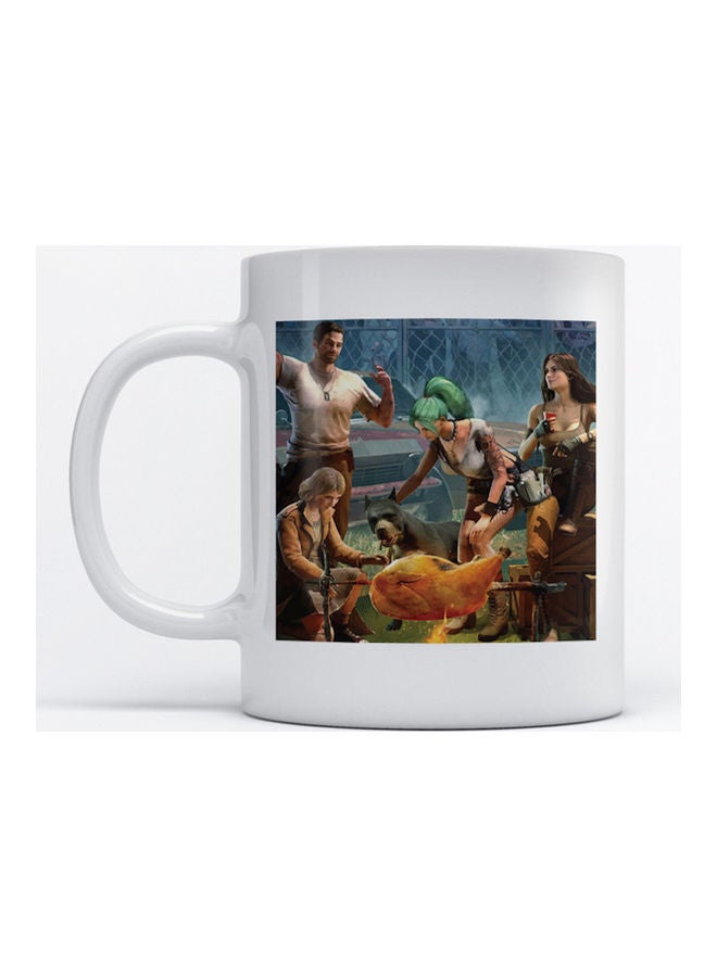 Atiq Mug State of survival for Coffee and Tea White 