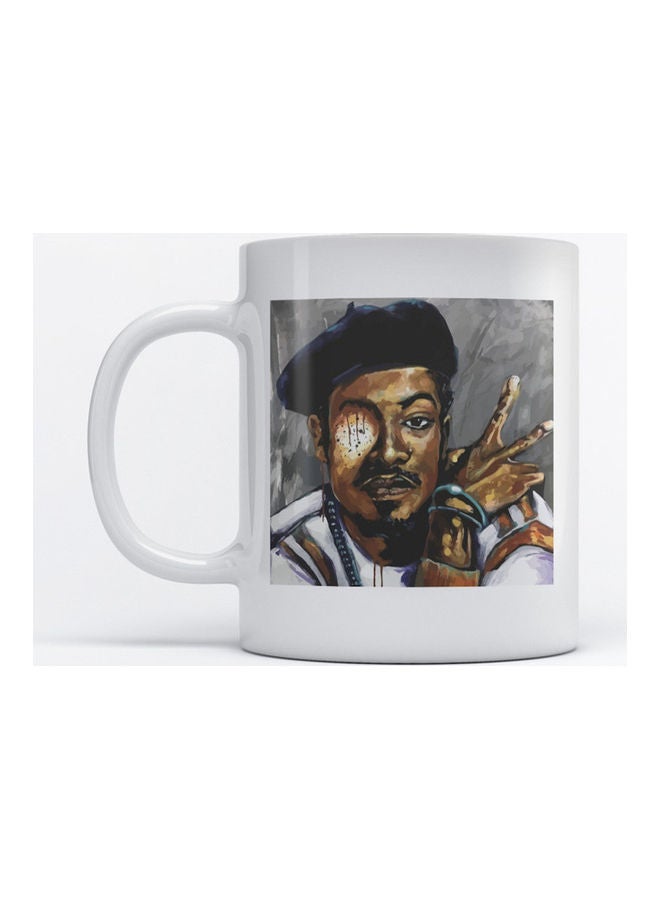 Atiq Mug Man for Coffee and Tea White 