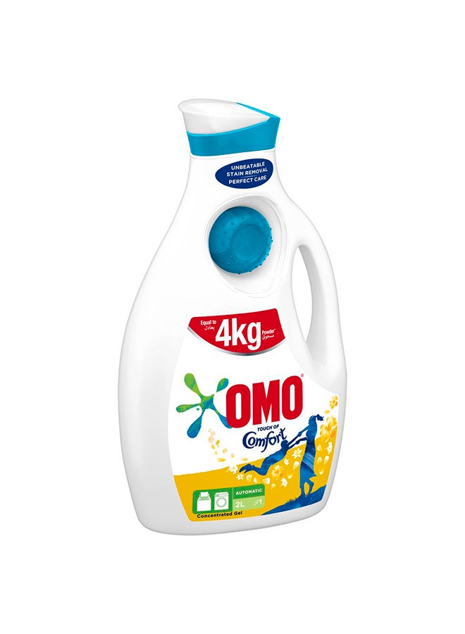 Omo Liquid Laundry Detergent with Touch of Comfort 2Liters - Image 5