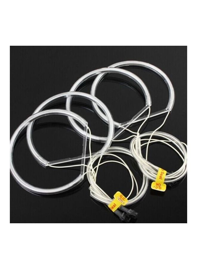 Generic 4*131mm White CCFL LED Eyes Halo Rings Lighting Headlight Lamp for BMW E36 E46 E39 E38  - Image 2