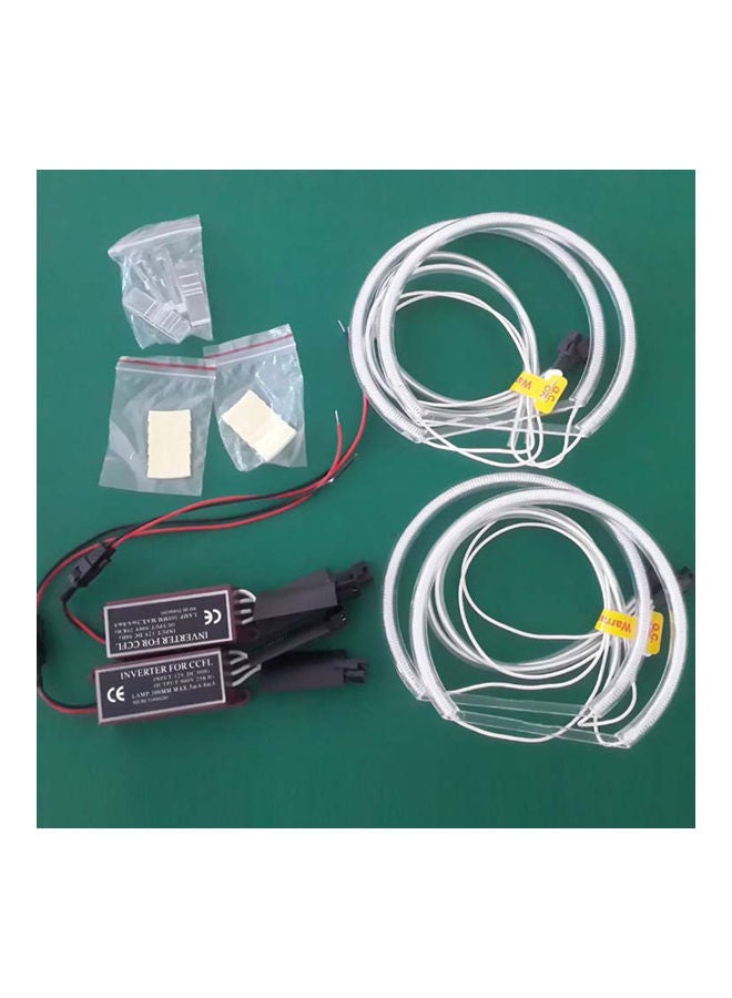Generic 4*131mm White CCFL LED Eyes Halo Rings Lighting Headlight Lamp for BMW E36 E46 E39 E38  - Image 5